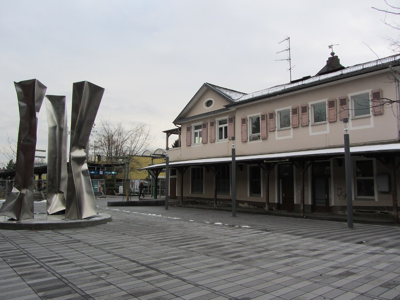 Bad Soden Taunus Bahnhofsgelände neu
