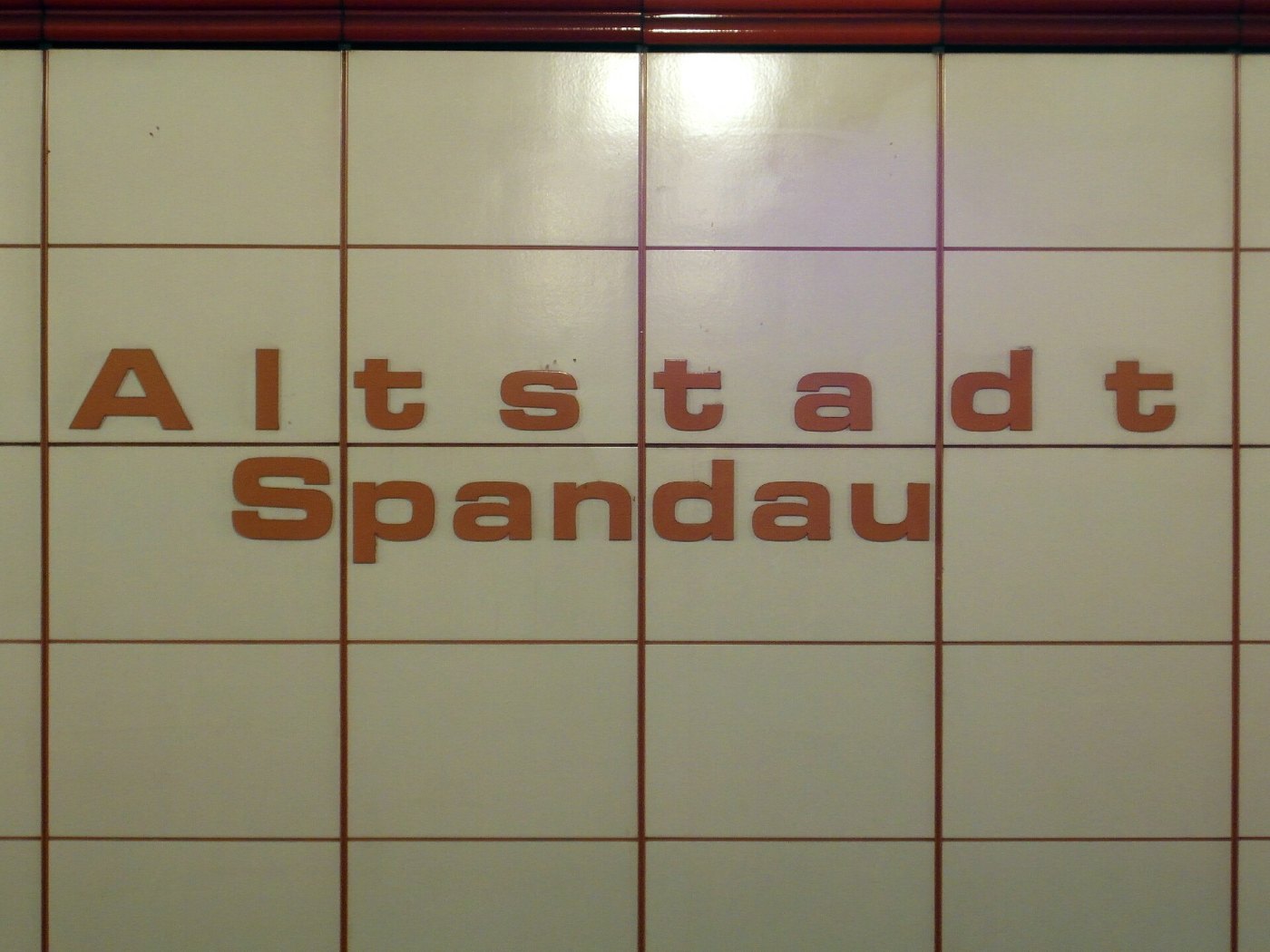 Berlin U Bahnhof Altstadt Spandau ()