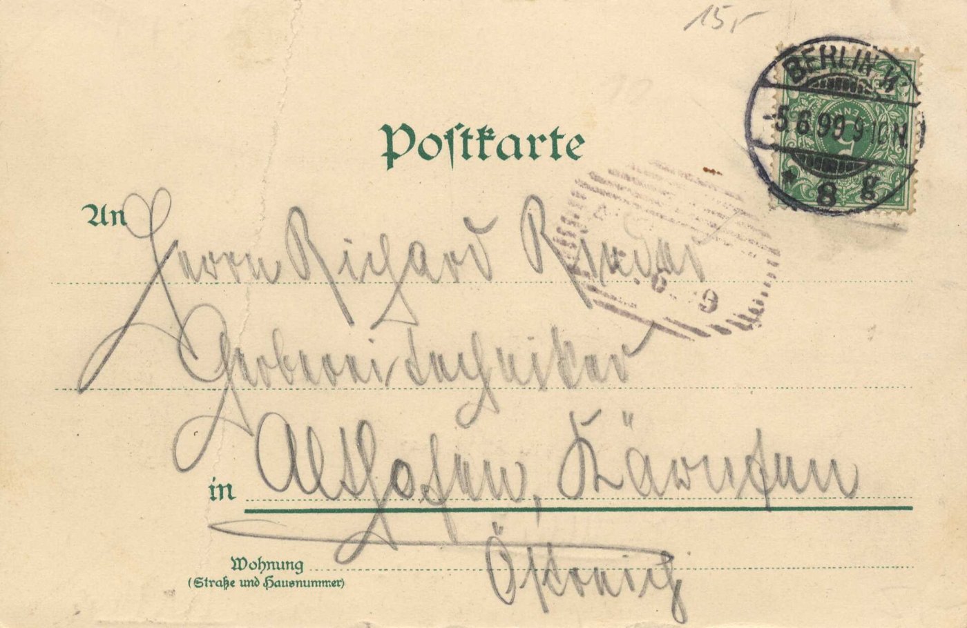 Berlin, Tiergarten, Berlin Potsdamer Bahnhof (back) (Zeno Ansichtskarten