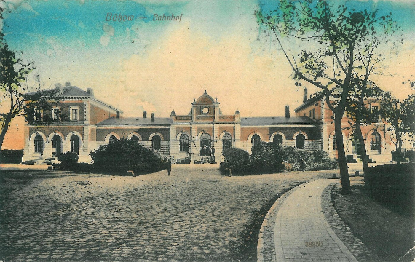Bahnhof Bützow 1901