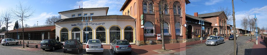 Bahnhof Bünde Südansicht