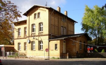 Bahnhof Wannsee rueckwaertiger Eingang
