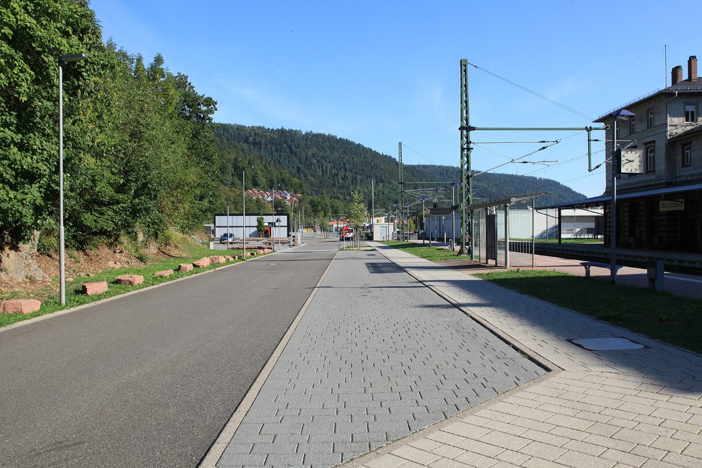Bad Wildbad Ladestraße + Bahnhof 01 ies