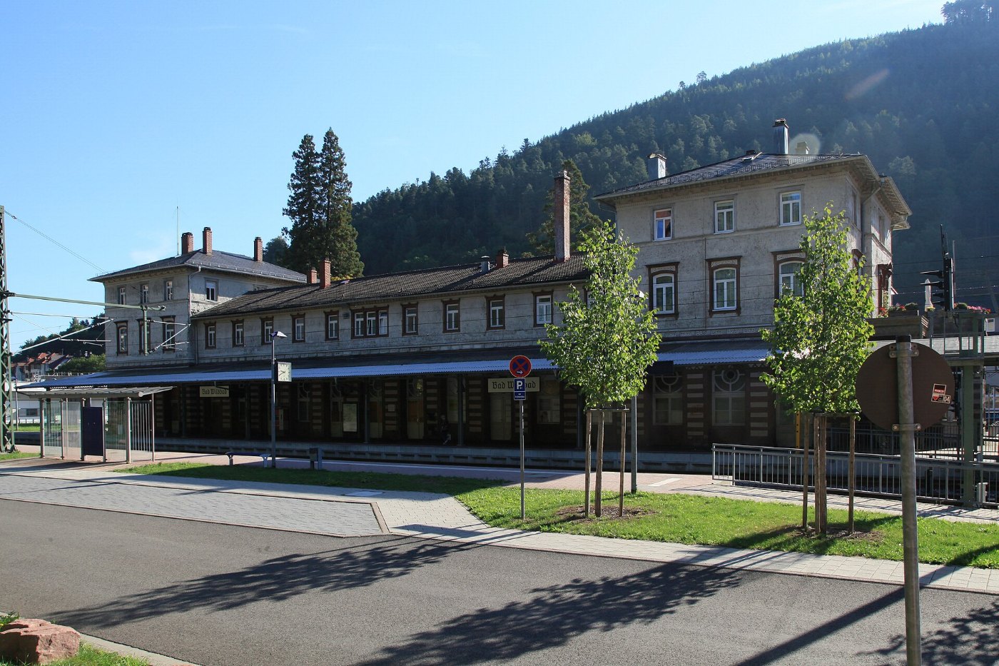 Bad Wildbad Ladestraße + Bahnhof 02 ies
