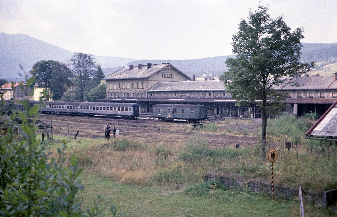 Bahnhof Bayerisch Eisenstein 1971