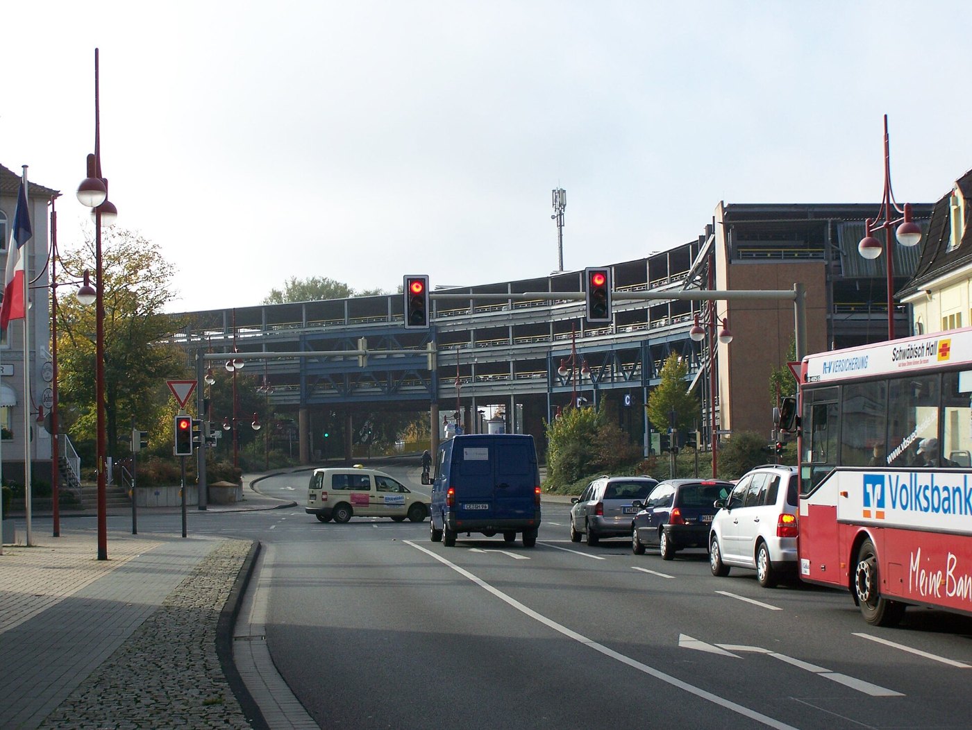 Pank'n'Ride am Bahnhof in Celle