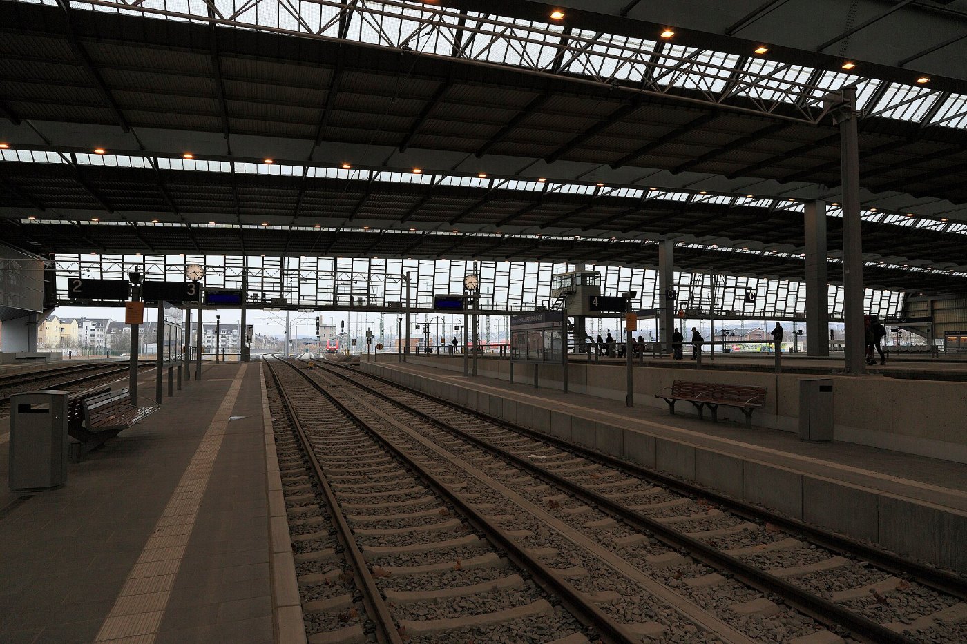J21 815 Bf Chemnitz Hbf, Übergangsgleise
