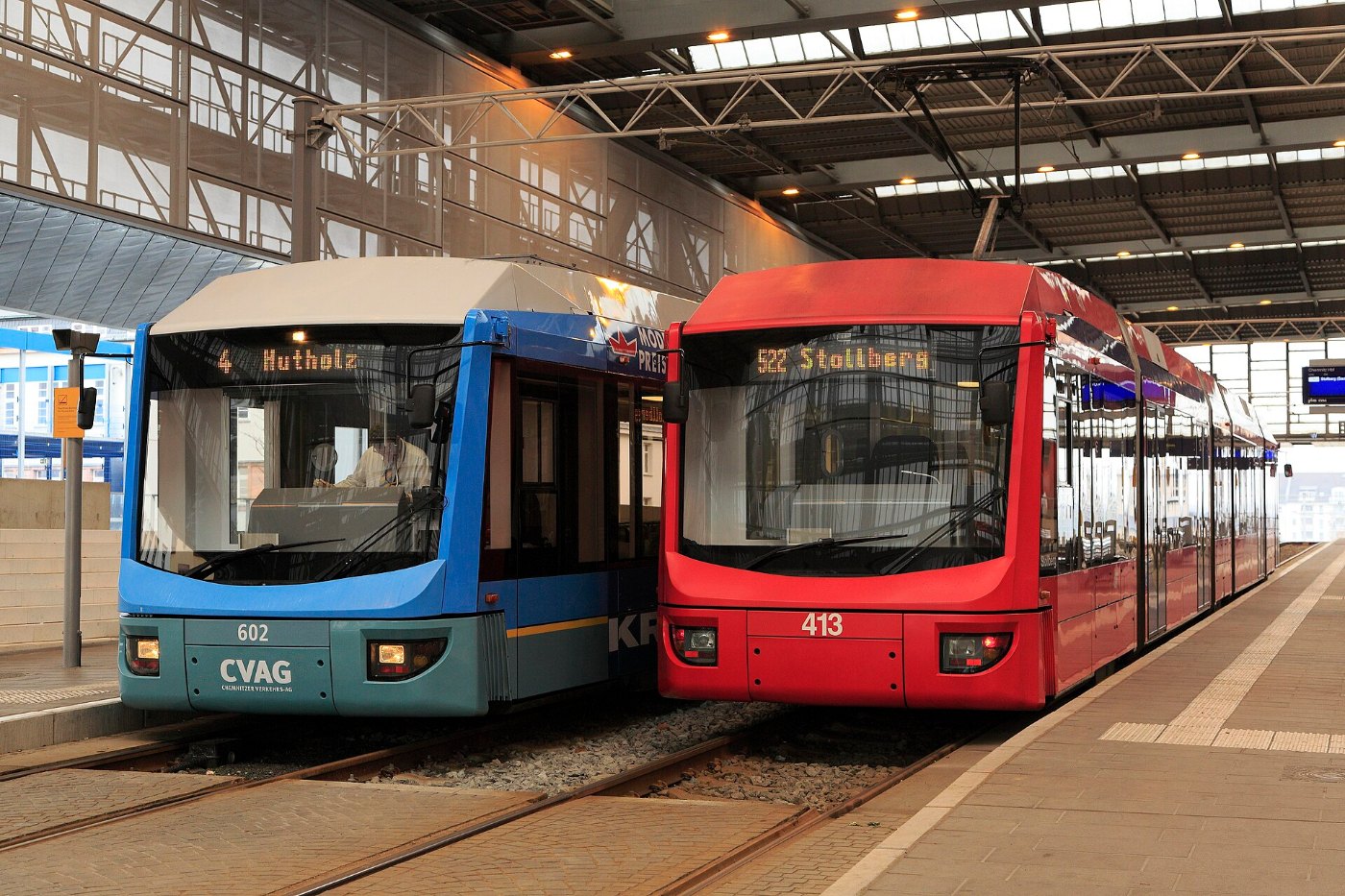 J21 816 Bf Chemnitz Hbf, ET 602, 413