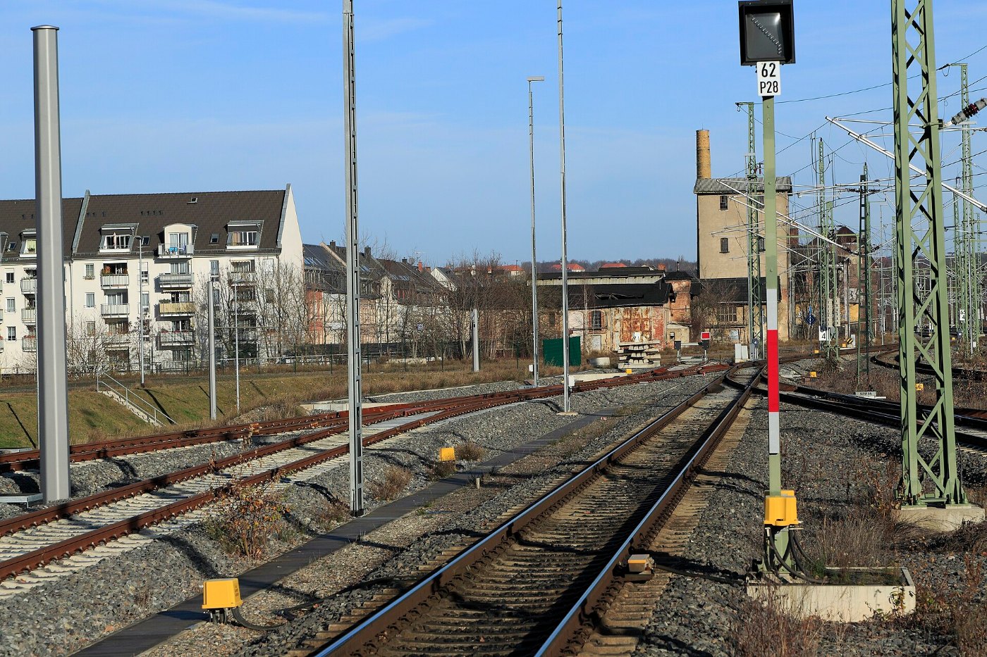 J24 469 Bf Chemnitz Hbf, Übergangsgleise