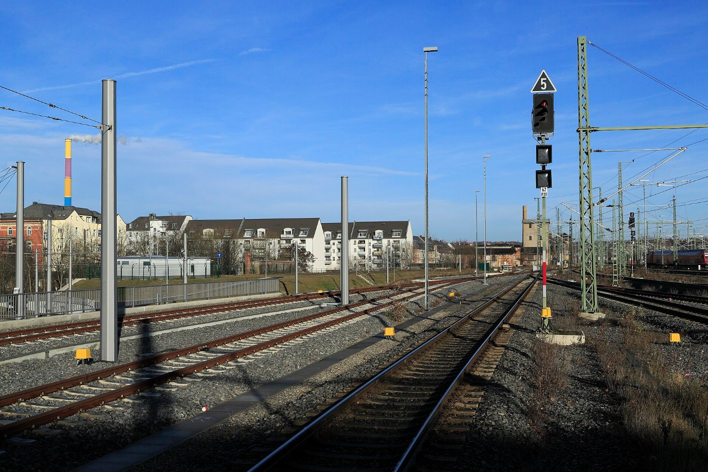 J24 468 Bf Chemnitz Hbf, Übergangsgleise