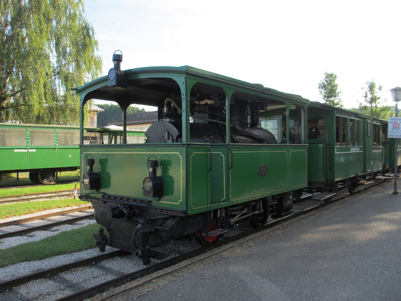 Chiemseebahn, prien am chiemsee, 2012