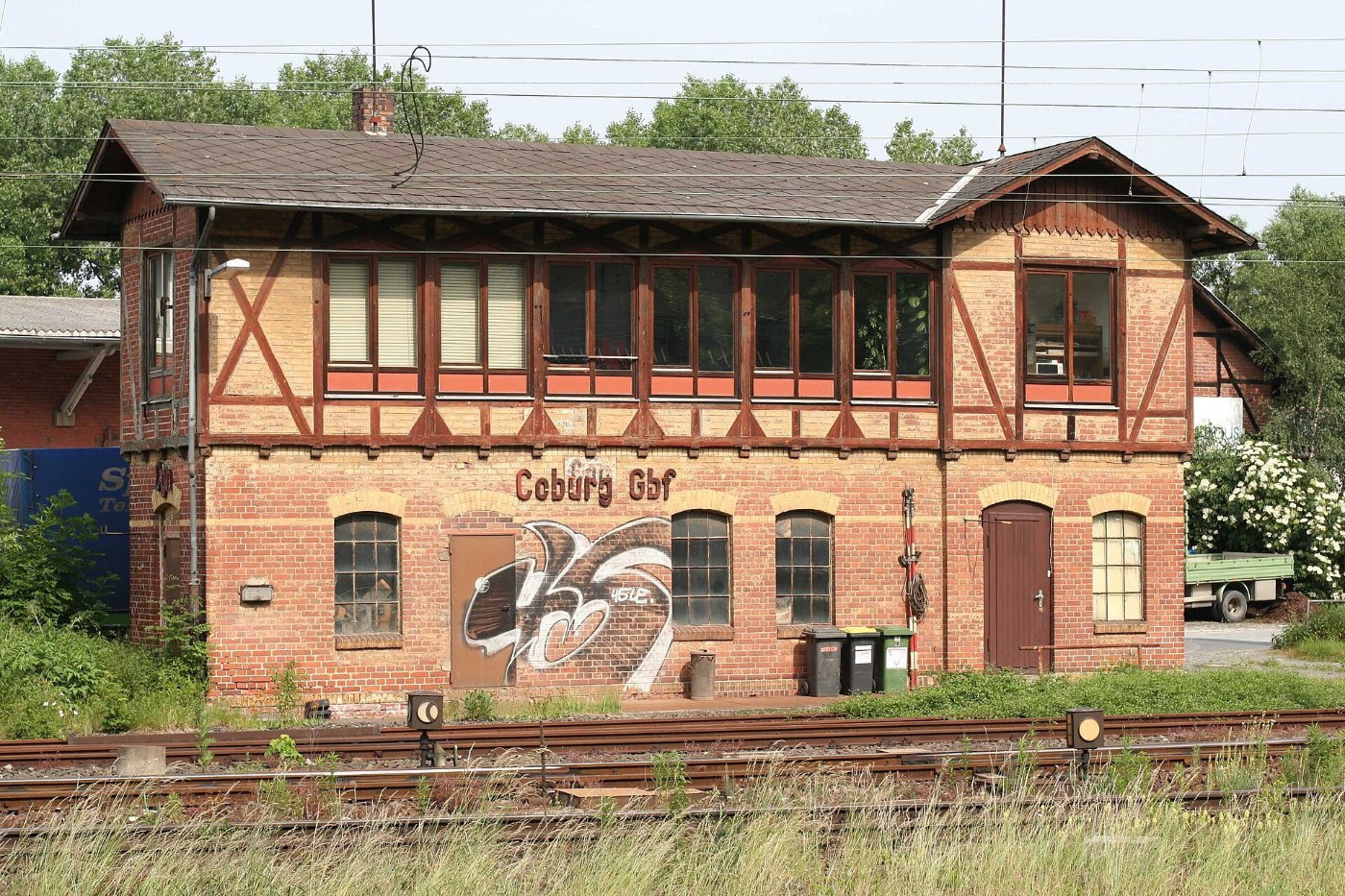 Coburg Bahnhof, Stellwerk Cgn