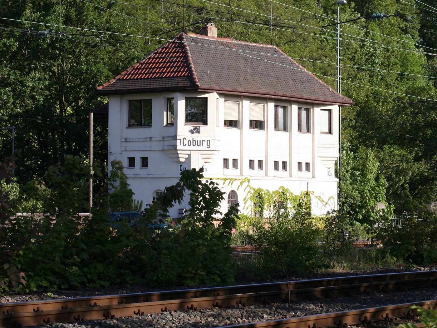 Coburg Bahnhof Stellwerk Cn