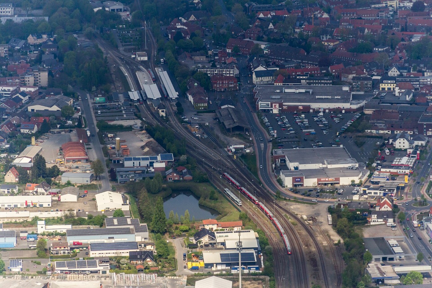Coesfeld, Bahnhof 2014 7639