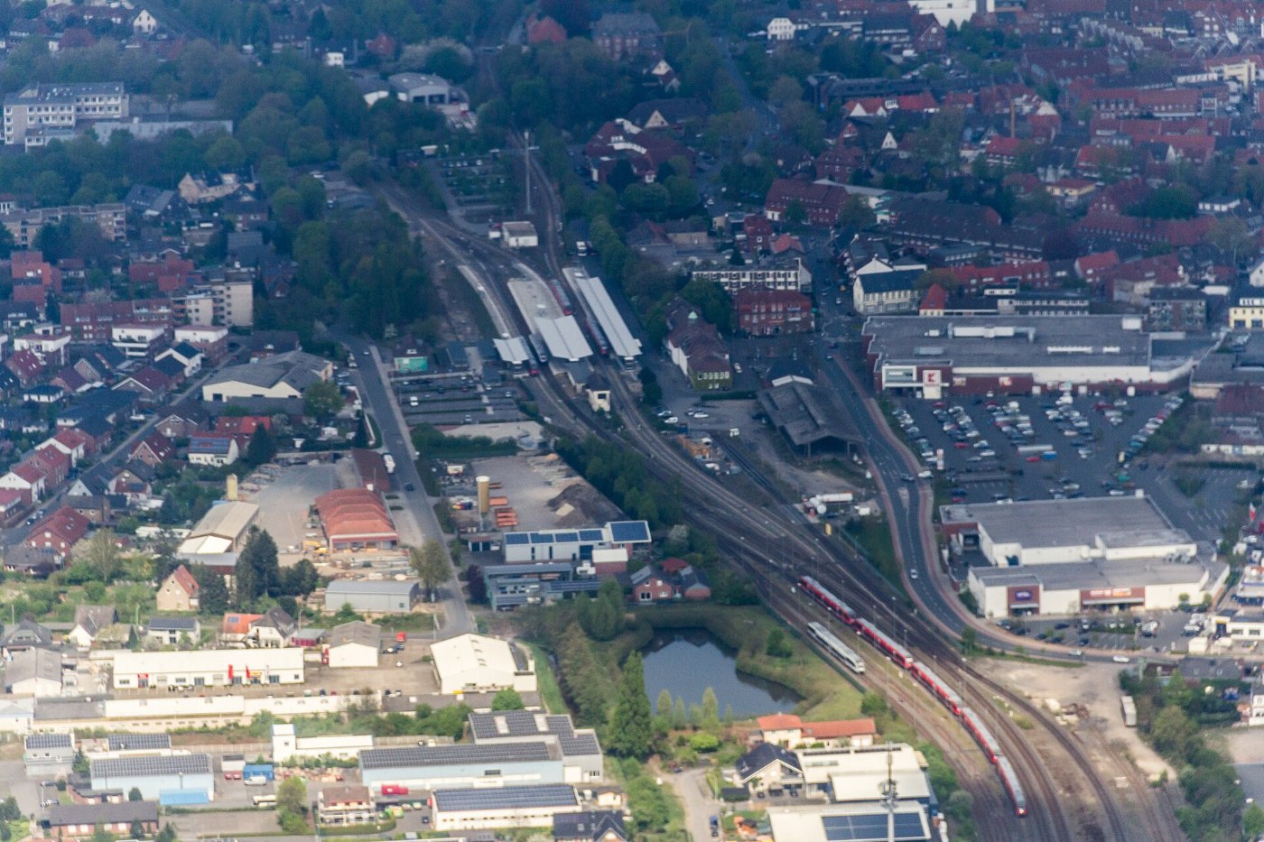 Coesfeld, Bahnhof 2014 7640