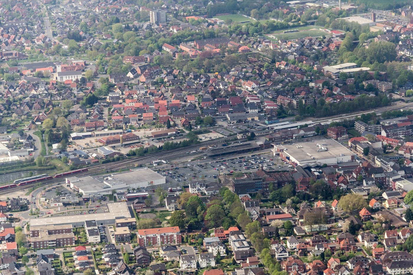 Coesfeld, Bahnhof 2014 7668
