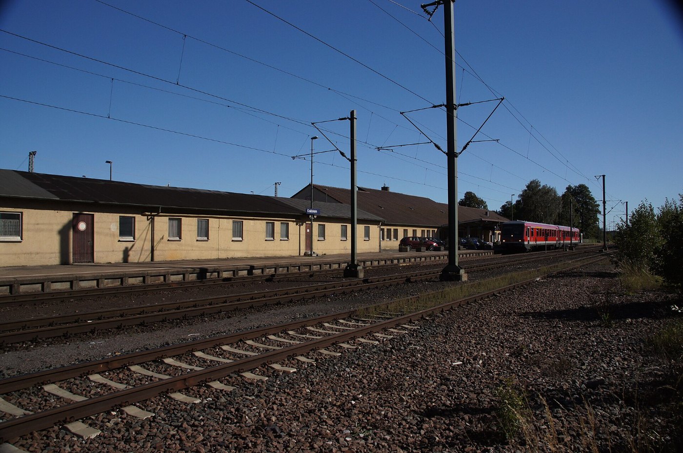 Bahnhof Crailsheim Gleis 1