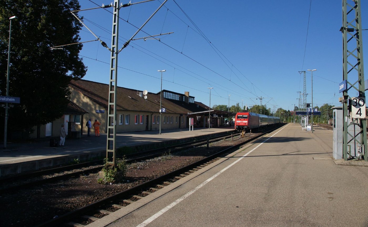 Bahnhof Crailsheim Gleis 2