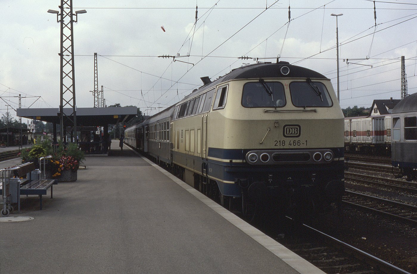 218 466 1, 25.07.87 in Crailsheim ()