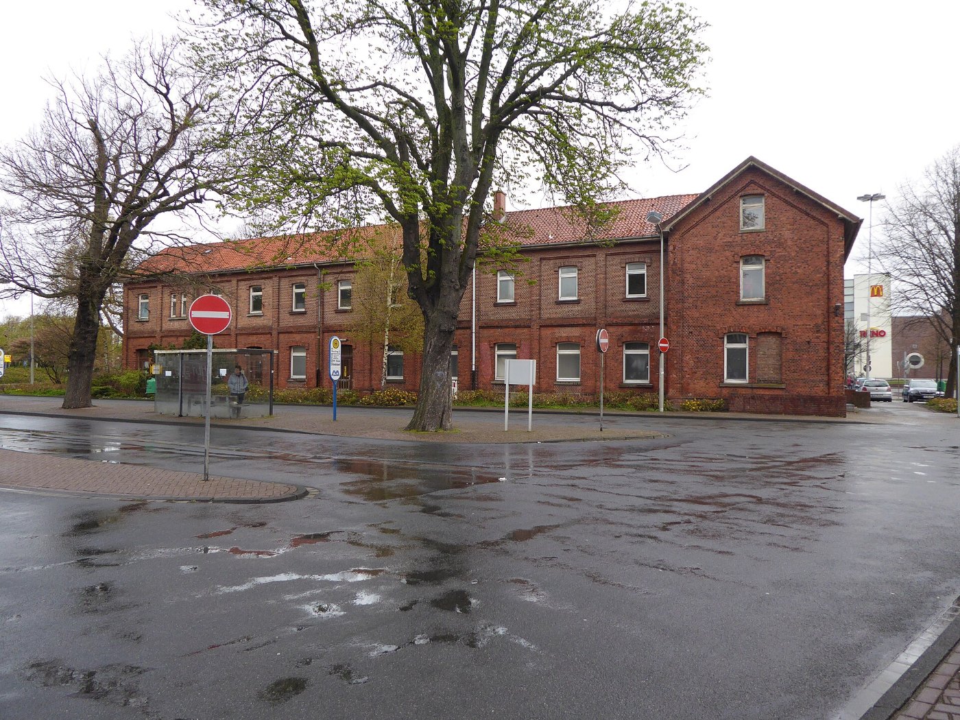 Bahnhof Cuxhaven altes Empfangsgebaeude