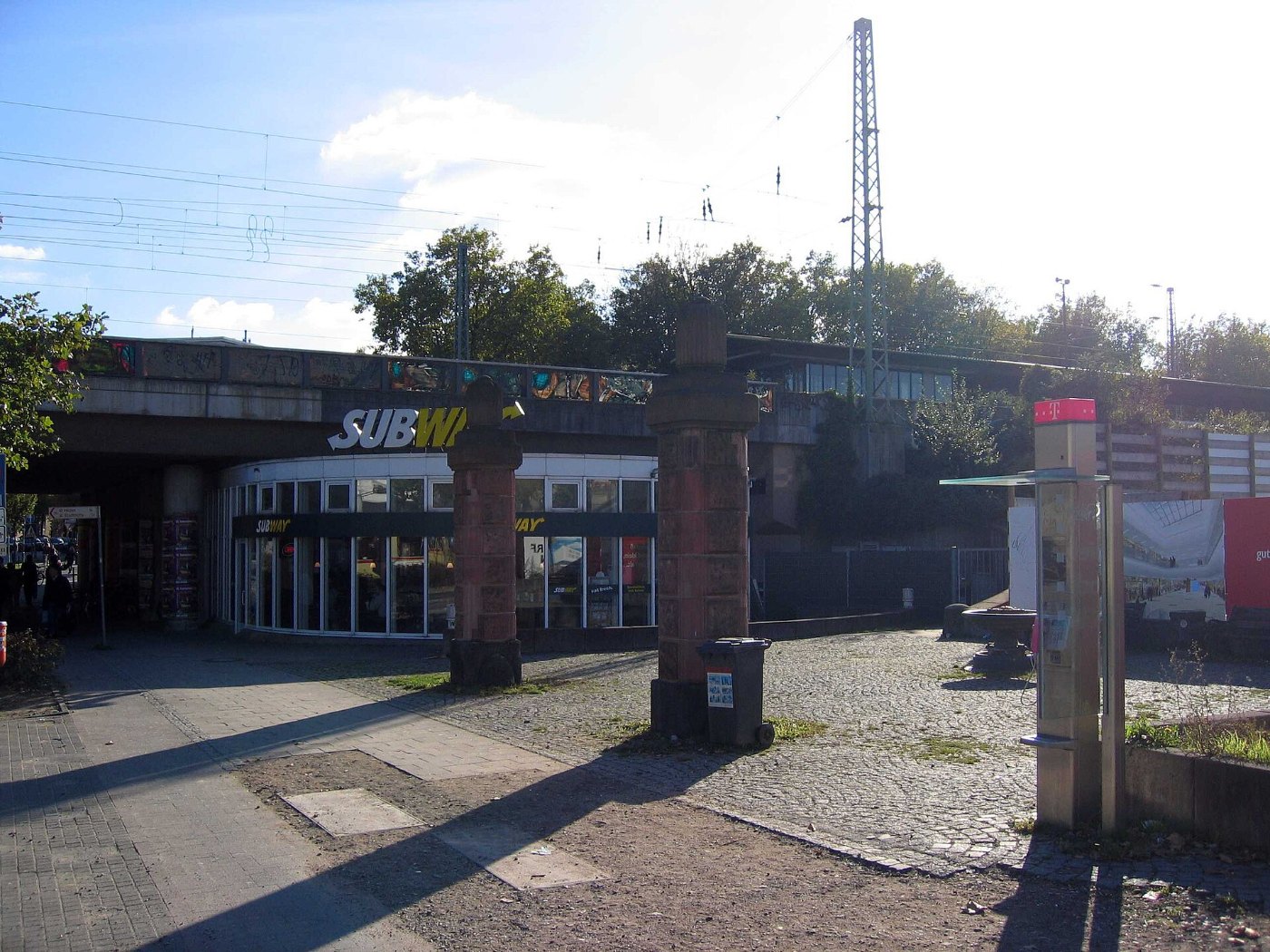 Bahnhof bilk nordseite