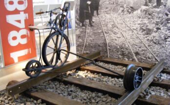 DB Museum Nürnberg Schienenfahrrad