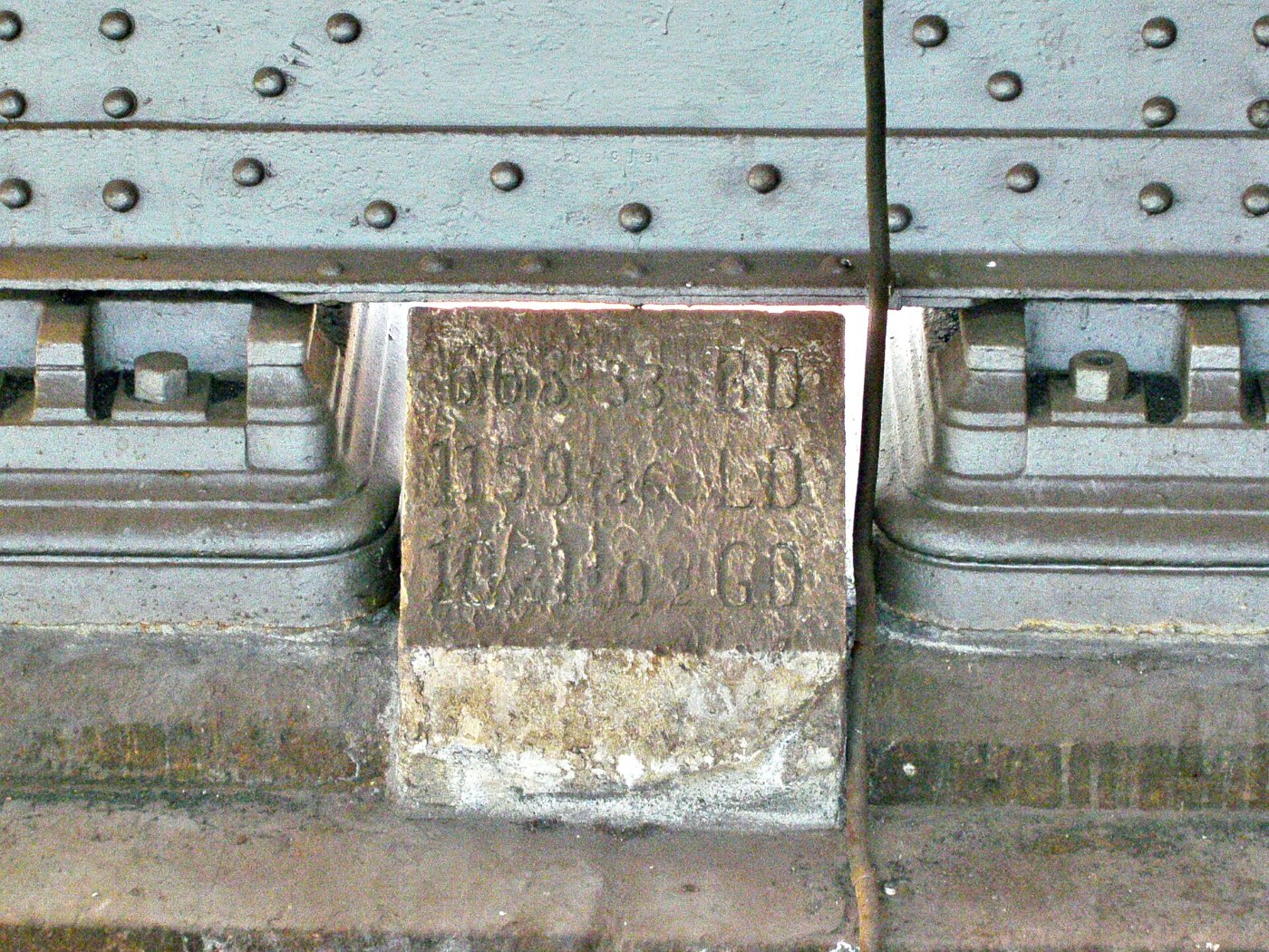 Bahnhof Dresden Neustadt Dreikilometerstein