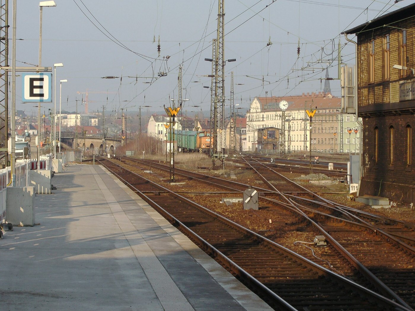 Bahnhof Dresden Neustadt Nordausfahrt