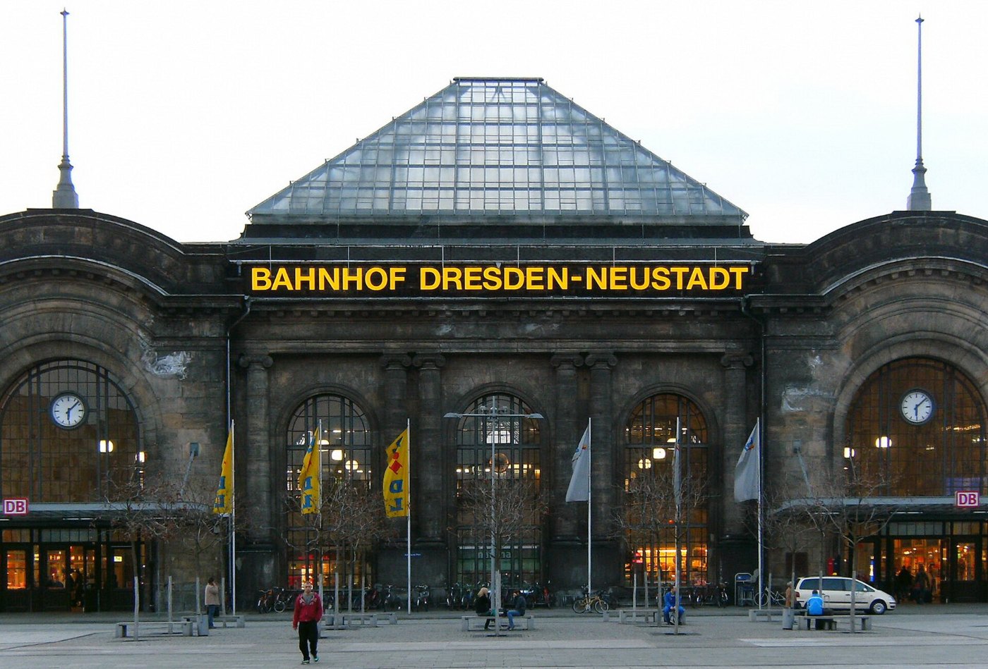 Bahnhof Dresden Neustadt Lidl