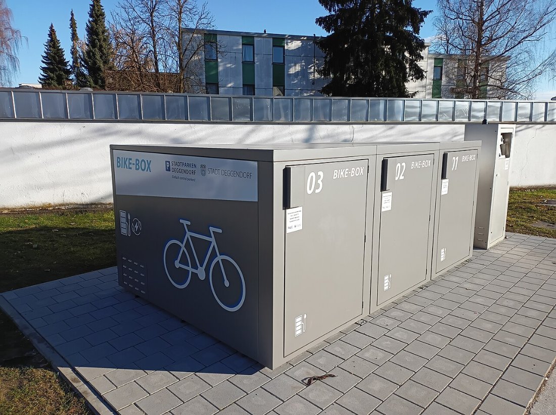 Fahrrad Schließfächer (Deggendorf)