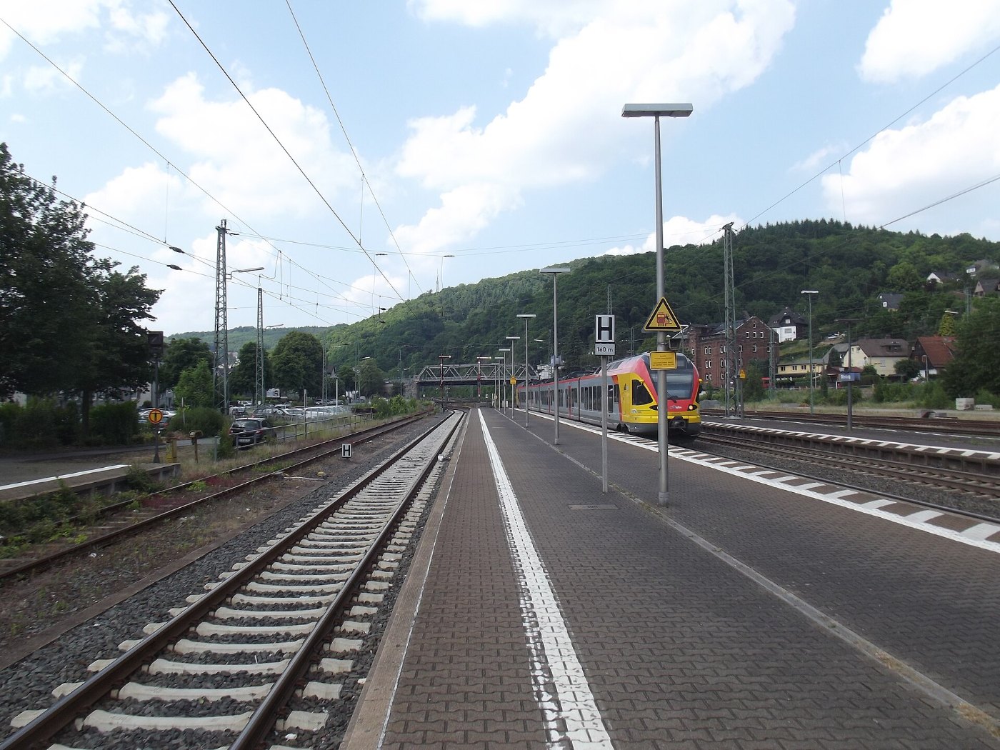 Dillenburg station trein