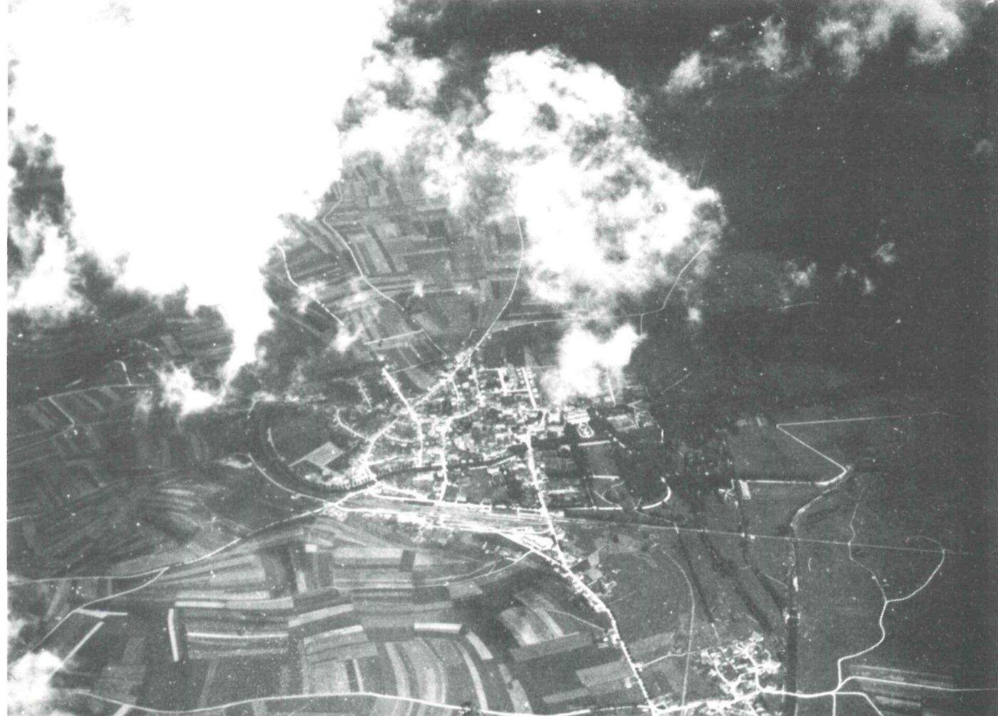 Luftbild Donaueschingen 5.8.1908