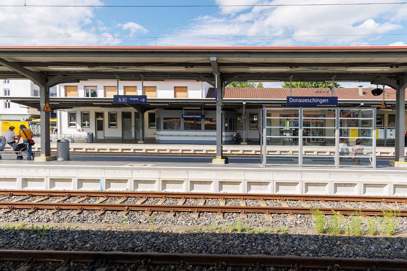 Bahnhof Donaueschingen, Gleisseite (2025)