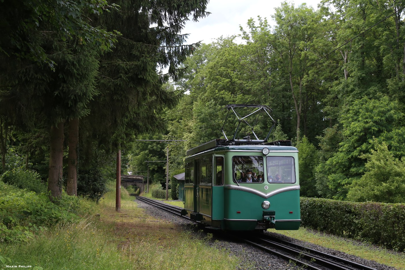 Triebwagen ET 2 der Drachenfelsbahn