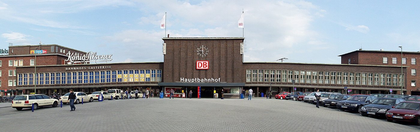 Duisburg Hauptbahnhof Panorama