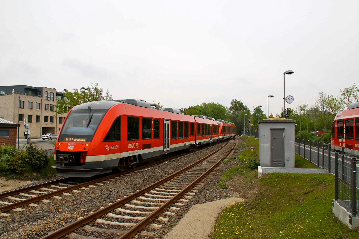 Bahnhof Eckernförde nach Umbau Süd