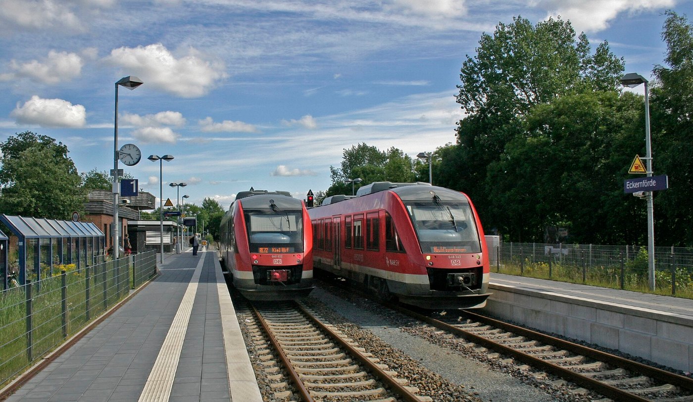 Clp 5502 Bf Eckernförde Zugkreuzung