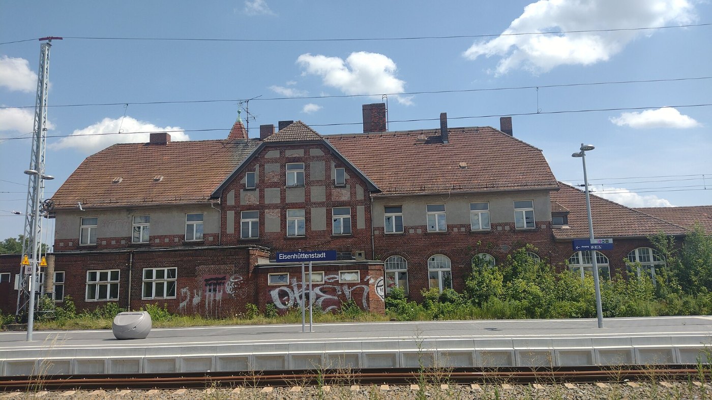Bahnhof Eisenhüttenstadt (2023)