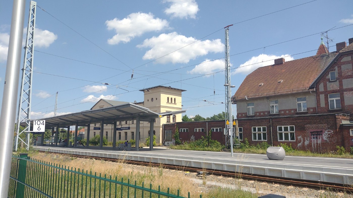 Bahnhof Eisenhüttenstadt (2023) 1