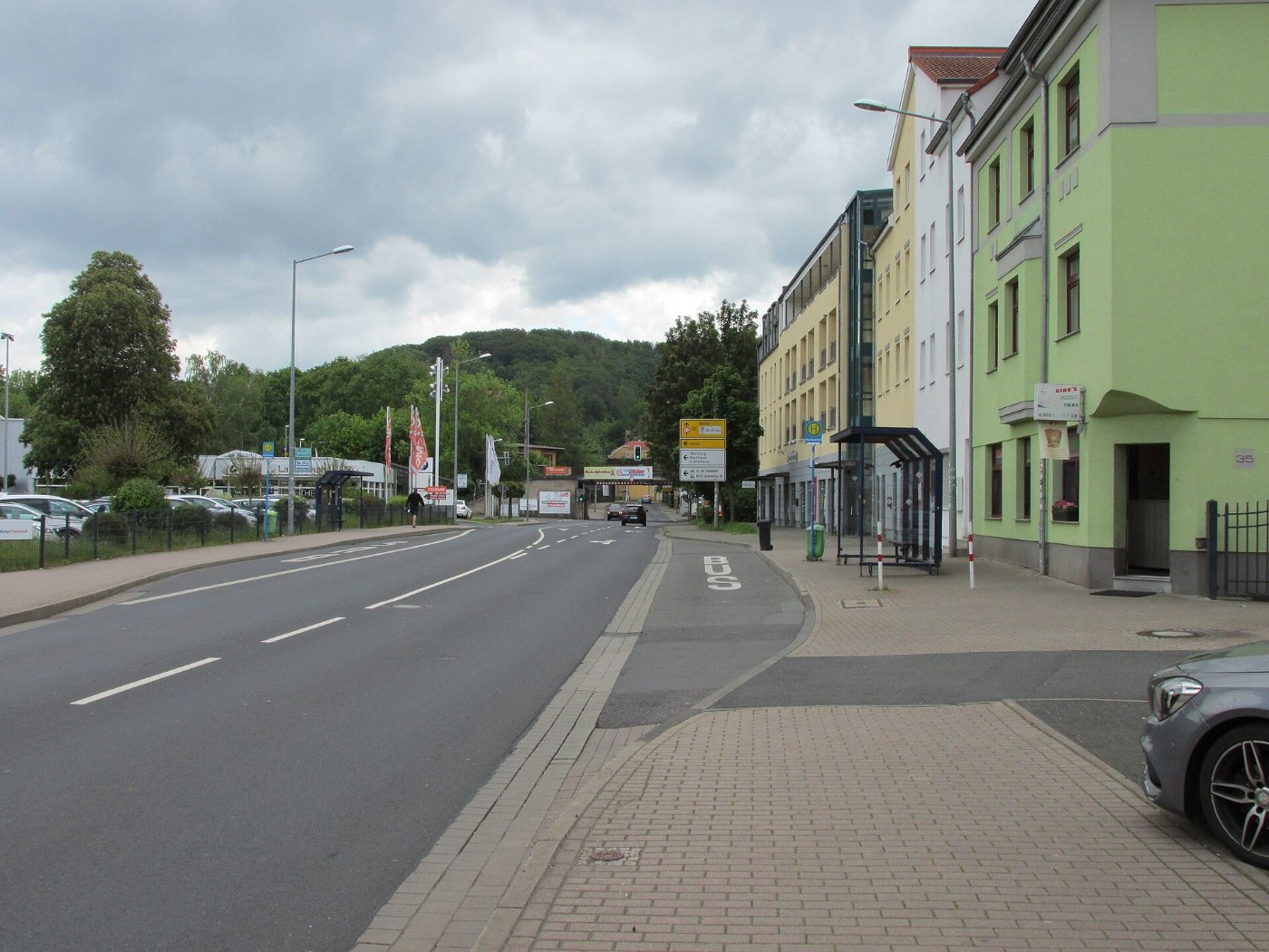 Bushaltestelle West Bahnhof, 1, Eisenach