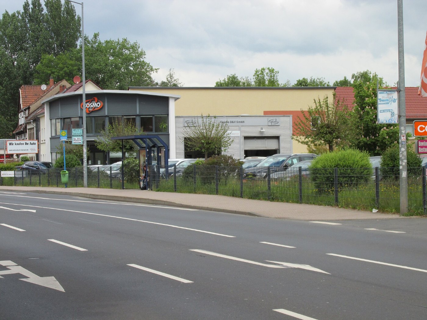 Bushaltestelle West Bahnhof, 2, Eisenach