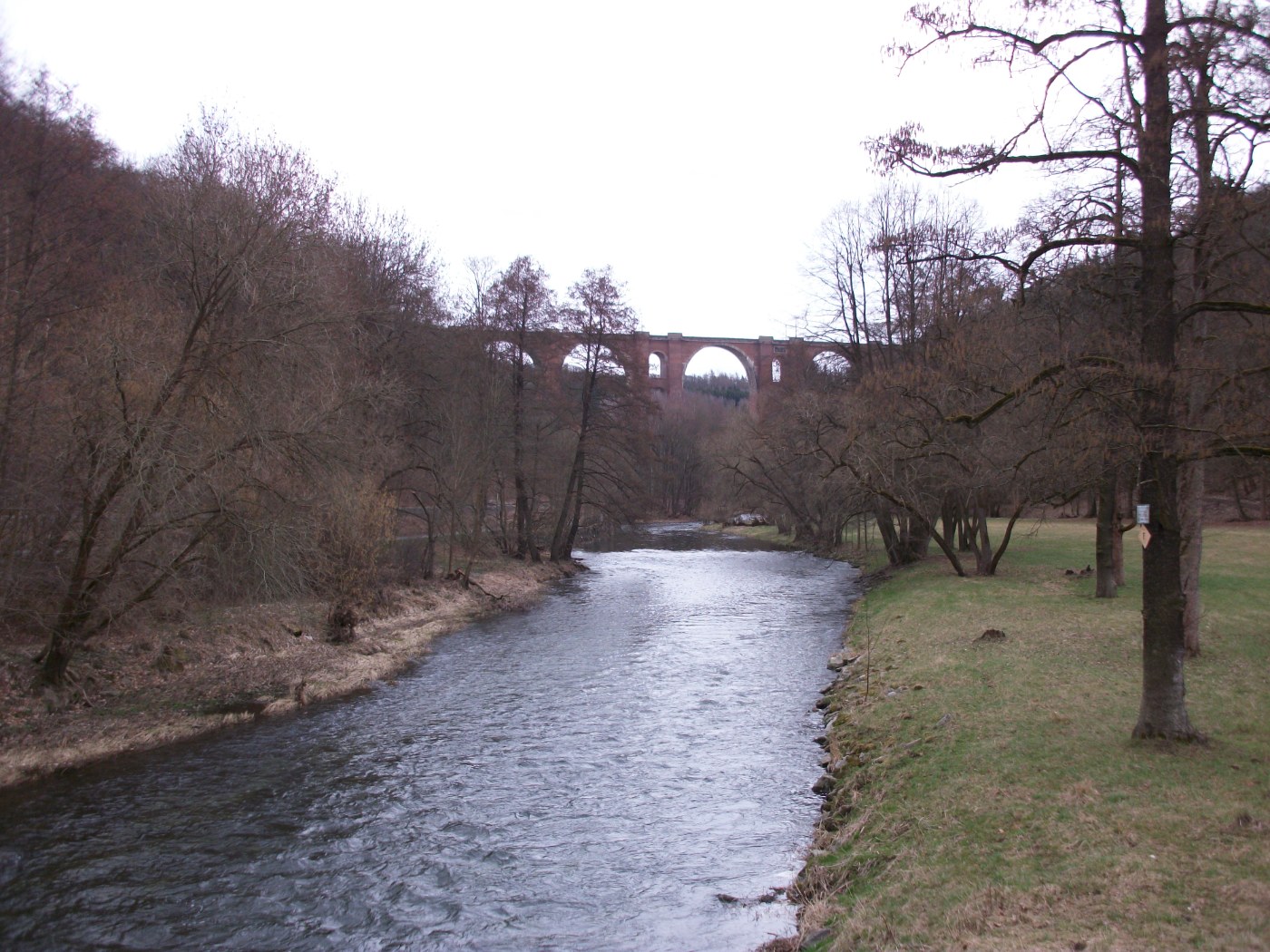 Die Elstertalbrücke im Vogtland