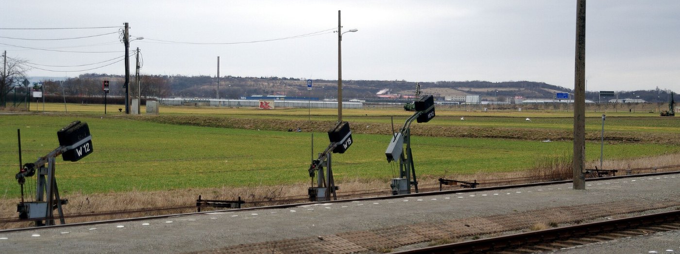 Aussicht Bahnhof Erfurt Kühnhausen