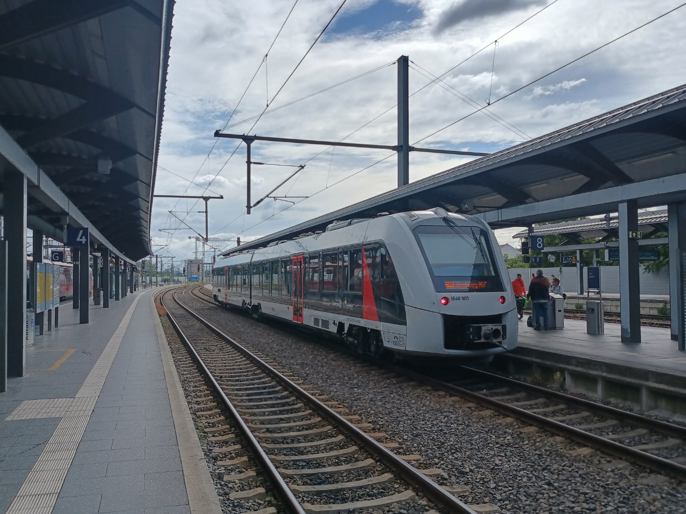 Erfurt Hauptbahnhof von außen