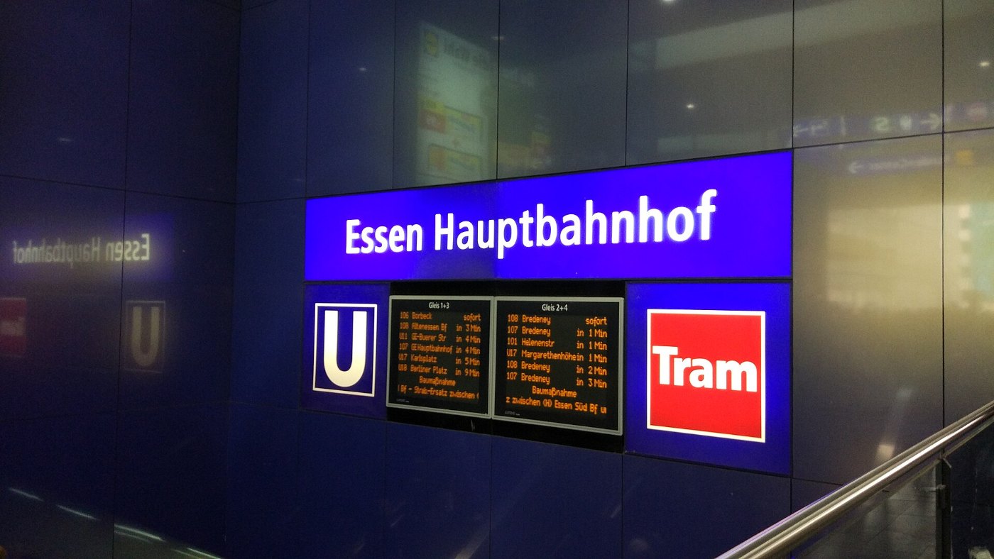 Stadtbahn Essen Hauptbahnhof