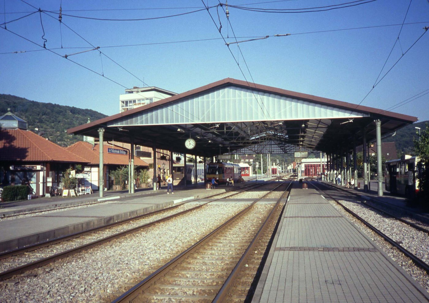 Bahnhof Ettlingen Stadt circa 1990