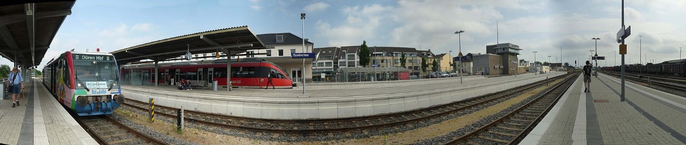 Euskirchen Bahnhof Panorama