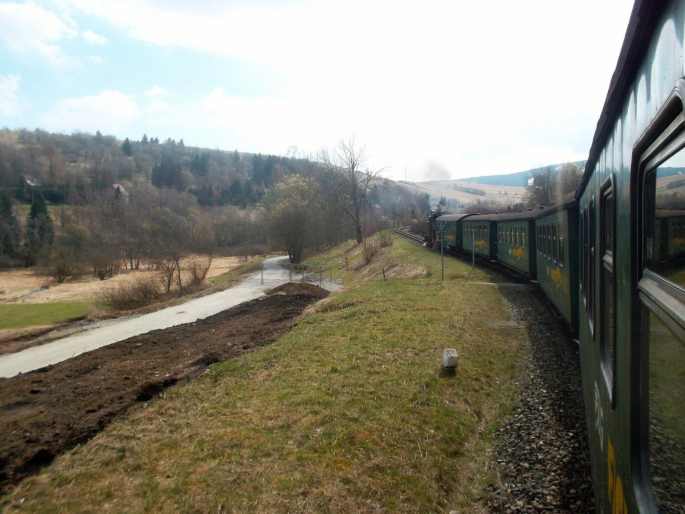 Fichtelbergbahn auf Tour am 12. April 2016 (2)