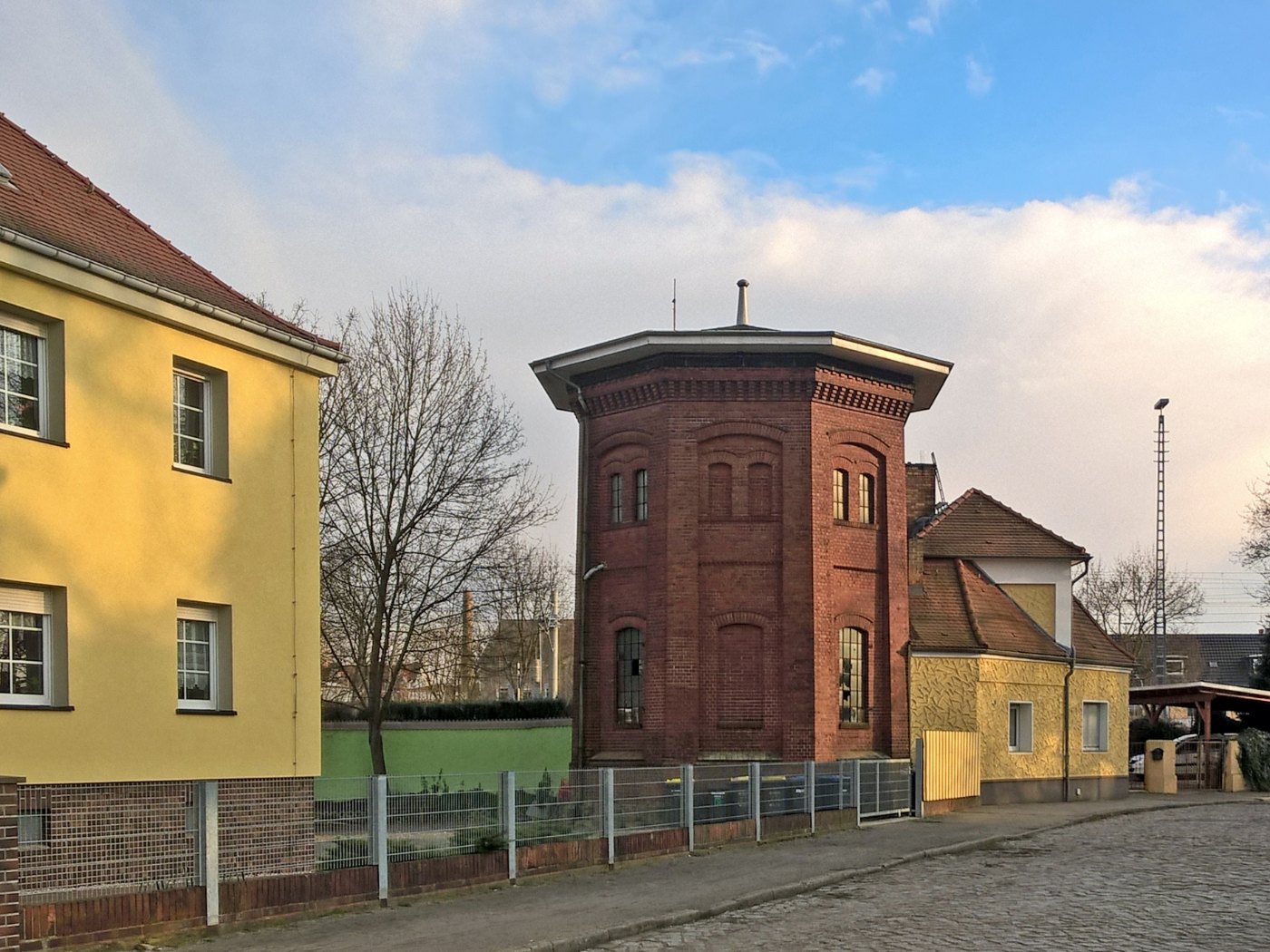 Finsterwalde Wasserturm Bahnhof 1