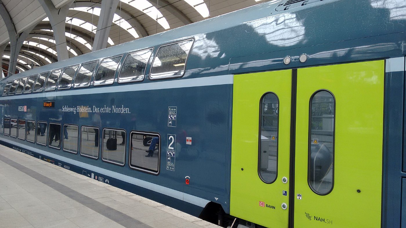 DB RE Doppelstockwagen Kiel